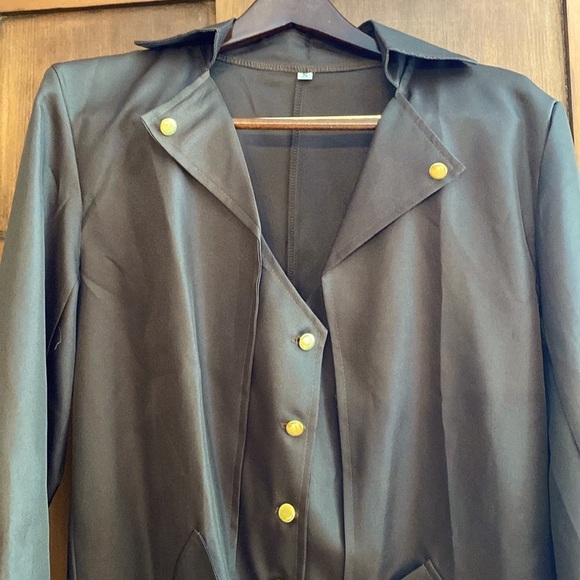 Halloween anyone? Brown long jacket with tails. Size S mens - Picture 2 of 7